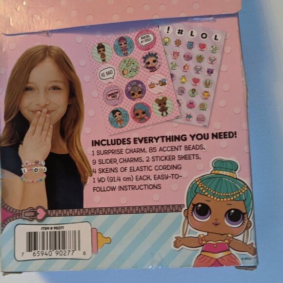 NWT LOL Surprise! Secret Message Jewelry Pink L.O.L. Dolls Crafts Toys Kit NEW - Picture 3 of 6